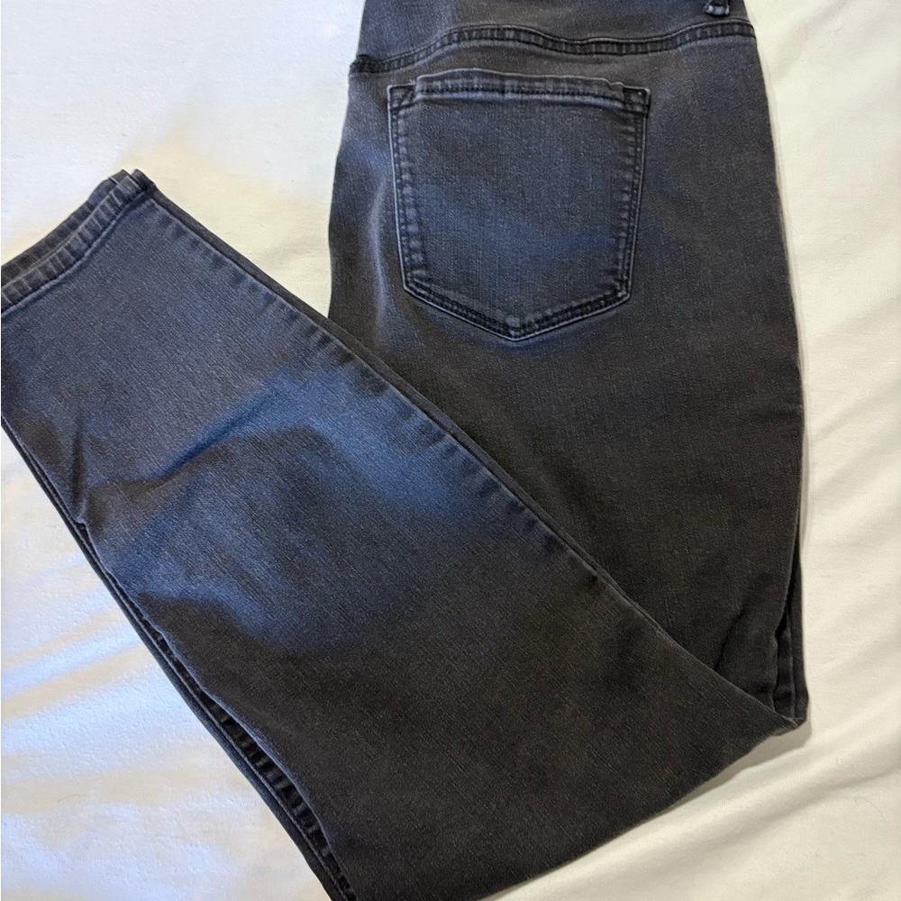 The Limited Faded Black Denim Skinny Jeans